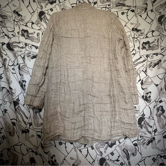 Eileen Fisher Linen Jacket - Picture 5 of 5